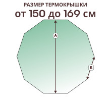 Крышка 10 граней » 150-169 см