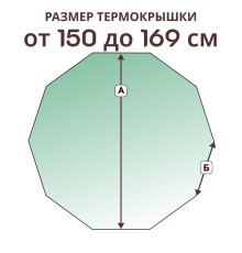 Крышка 10 граней » 150-169 см