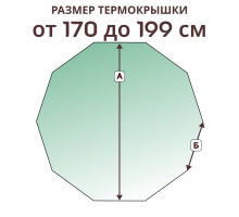 Крышка 10 граней » 170-199 см