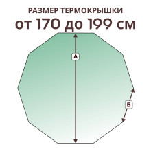 Крышка 10 граней » 170-199 см