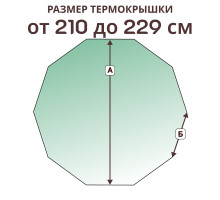 Крышка 10 граней » 210-229 см