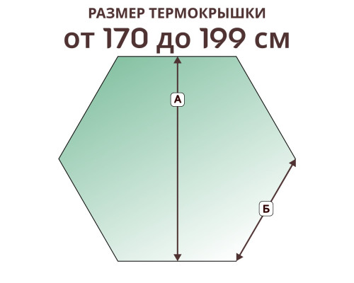 Термокрышка шестигранная » 170-199 см