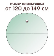 Крышка круглая » 120-149 см