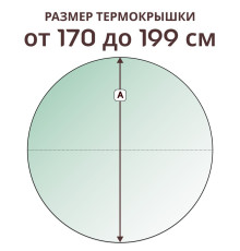 Крышка круглая » 170-199 см