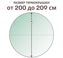 Крышка круглая » 200-209 см