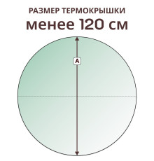 Крышка круглая » менее 120 см