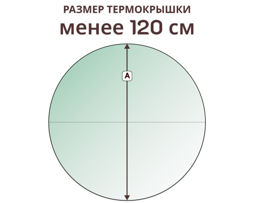 Термокрышка круглая » менее 120 см