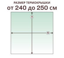 Крышка прямая » 240-250 см